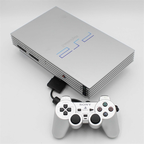 Playstation 2 - FAT - Silver - Konsol - SNR AC2761246 (B Grade) (Genbrug)